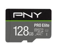 PNY Pro Elite microSDXC card 128GB Class 10 UHS-I U3 100MB/s A1 V30