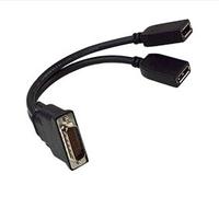PNY QSP-DMS59DP video cable adapter DMS 2 x DisplayPort Black