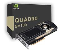 PNY Quadro GV100 Professional Graphic Card 32GB HBM2 PCI Express 3.0 x16, Dual Slot, 4x DisplayPort, 8K Support, Ultra-quiet active fan