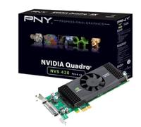 PNY Quadro NVS 420 Nvidia Graphics Card (256MB GDDR3, PCI-E x1)