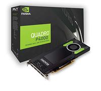 PNY Quadro P4000 Professional Graphic Card 8GB GDDR5 PCI Express 3.0 x16, Dual Slot, 4x DisplayPort, 5K Support, Ultra-quiet active fan