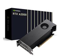 PNY Quadro RTX A2000 12GB Professional Graphic Card 12GB GDDR6, PCI Express 4.0 x16, Dual Slot, 4x MiniDisplayPort, 8K Support, Ultra-quiet active fan (VCNRTXA2000-12GB-PB)