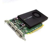 PNY Technologies VCQK2200-PB VCQK2200-PB Nvidia Quadro K2200 640 CUDA Cores, 4GB GDDR5 GPU Memory, DVI-DL (1)