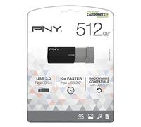 PNY USB 3.0 Flash Drive, 512GB, Black