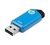 PNY v150w USB flash drive 64 GB USB Type-A 2.0 Black, Blue