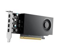 Pny Rtxa400 Professional Graphics Card 4Gb Ddr6 4 Minidp 1.4 768 Cuda Cores Low