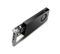 Pny Rtxa400 Professional Graphics Card 4Gb Ddr6 4 Minidp 1.4 768 Cuda Cores Low