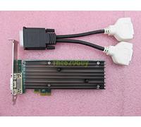 PNY VCQ290NVS-PCIEX1 NVIDIA Quadro NVS 290 PCIe x1 Video Card + DVI Splitter Cbl