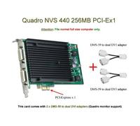 PNY VCQ440NVS-X1-PB Quadro NVS 440 PCI Professional Graphic Card