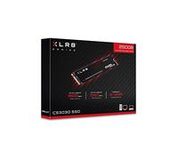 PNY XLR8 CS3030 M.2 NVMe Internal 250GB SSD, up to 3,500 MBs (Read), 1,050 MBs (Write) speeds (M280CS3030-250-RB), BLACK