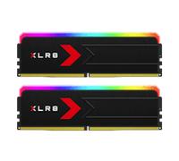 PNY XLR8 Gaming Epic-X RGB™ 32GB (2x16GB) DDR5 RAM 6400MHz CL36-48-48-104 1.4V (XMP/Expo Compatible) Desktop Memory Kit