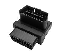 PNYZIK Mini OBDII Full 16 Pin Male to Dual Female Adapter Compatible for All OBD2 Vehicles, OBDII Port Extension Converter Connector for Diagnostic Extender