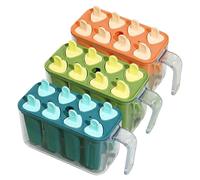 Po-Psicle Mold Tray, with Perfect Shape Preservation, 16x6.210cm, Ice Pop Maker Mold Tray, Ice Pop Molds, Safe & Healthy Design, for Party Home Bar Kitchen Yogurt Juice Kids Adult