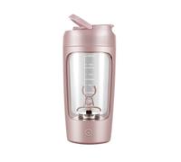 POABCVYD Automatic Mixing Cup, Electric Protein Shaker Bottle Portable Rechargeable Blender Cup Automatic Self Stirring Mug 650ml Mixing Cups for Fitne,Electric Stirring Mug(Pink)