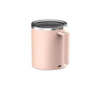 POABCVYD Automatic Mixing Cup, Type-C Rechargeable Automatic Self Stirring Magnetic Mug Creative Electric Smart Mixer Coffee Milk Mixing Cup,Electric Stirring Mug(Pink)