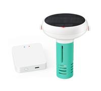 POABCVYD Water Test Meter, Intelligent Chlorin Meter 7in1 PH ORP Total Dissolved Solids Salinity Temp CL Test Meter Swimming Pool Water Tester(Chlorin Meter)