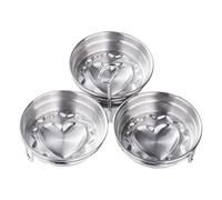 Poached Egg Cooker,Stainless Steel Egg Poacher,3-Cup Poached Egg Cooker,Nonstick Egg Poacher Cups,Egg Poaching Pan With Rack And Handle, For Microwave Oven Stovetop, Round, Egg Poacher Pan