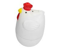 Poached Egg Maker - Portable Egg Cooker, Microwave Breakfast Tool | Chicken Shaped Steamer With Nonstick Interior, Rapid Kitchen Appliance For Frying Bacon Omelette Potato Morning Meal Prep