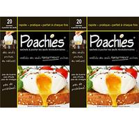 Poachies Egg poaching Bags x 2-40 Bags