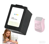 POADGBCN 3D Nail Printer Cartridge Replacement Ink HD Painting Vibrant Colors 800 Nails Capacity Compatible Home Professional Nail Art Design Machines(Pinkinkcartridge)