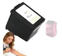 POADGBCN 3D Nail Printer Ink Cartridge Replacement 800 Nails High Capacity Vibrant HD Printing for Nail Art Studios Home DIY Beauty(Pinkinkcartridge)