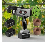 POADGBCN Portable Electric Plant Tying Tool for Trees Vegetables Vineyards 25mm Tying Diameter 3-8 Gear Switchable Ring Adjustment