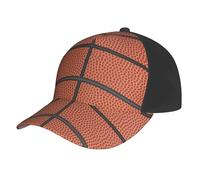 Poadnly Basketball Texture,Baseball Cap Adjustable Classic Dad Hats Trucker Hats