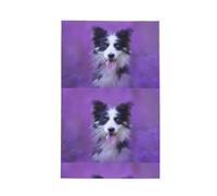 Poadnly Beautiful Border Collie Puppy,Waffle Tea Towels Kitchen Drying Dish Towels Absorbent Dish Cloth 41 x 66 cm