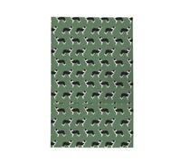 Poadnly Border Collies Green Border Collie Collies,Waffle Tea Towels Kitchen Drying Dish Towels Absorbent Dish Cloth 41 x 66 cm