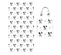 Poadnly Cartoon Character Jack Russell Terrier Animal, 2 in 1 Packable Towel Bag, Beach Towels with Tote Bag for Travel Holiday Camping