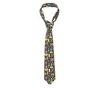 Poadnly Chemistry Science, Neckties Mens Ties Polyester Novelty Skinny Tie For Wedding Party