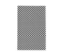 Poadnly Classic Black And White Race Check Checkered Geometric Win,Waffle Tea Towels Kitchen Drying Dish Towels Absorbent Dish Cloth 41 x 66 cm