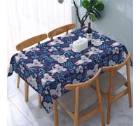 Poadnly Cute Koala Bears Animals Australia, Tablecloth Waterproof Dust-Proof Tabletop Wrinkle Resistant Table Cover - 137 x 183 cm