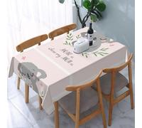 Poadnly Cute Koala Mom And Baby, Tablecloth Waterproof Dust-Proof Tabletop Wrinkle Resistant Table Cover - 137 x 183 cm