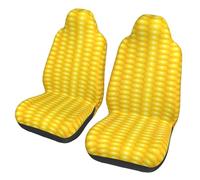 Poadnly Fresh Ripe Corn Cobs Pattern,Car Seat Cover Front Seat Covers/Protectors For Car 2pcs