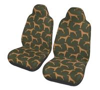 Poadnly Green Vizsla Dog,Car Seat Cover Front Seat Covers/Protectors For Car 2pcs