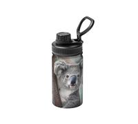 Poadnly Laid-Back Koala,12 Oz Insulated Water Bottle Stainless Steel Coffee Mug Vacuum Tumbler Water Flask