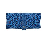 Poadnly Leopard Skin Animal Print, Portable Eyewear Case Soft Eyeglasses Bag Anti-Scratch Spectacles Sleeve Pu Leather Sunglasses Case