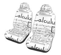 Poadnly Math Geometry Geek Calculus,Car Seat Cover Front Seat Covers/Protectors For Car 2pcs