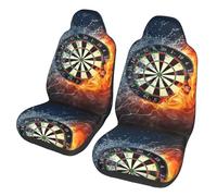 Poadnly New Dart Board,Car Seat Cover Front Seat Covers/Protectors For Car 2pcs