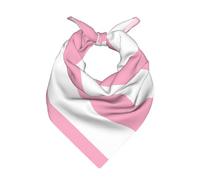 Poadnly Pink And White Striped,Bandana Scarf for Men and Women - Stylish & Versatile Bandanas For Neck and Head Wear