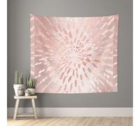 Poadnly Pink Rose Gold Blush Gold Strokes Stripes Shine, Wall Decor Tapestry Durable Wall Hanging for Living Room Bedroom 152x130 cm