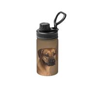 Poadnly Rhodesian Ridgeback,12 Oz Insulated Water Bottle Stainless Steel Coffee Mug Vacuum Tumbler Water Flask