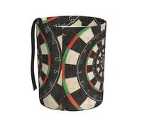 Poadnly Spiral Dart Board Droste,Car Trash Can Hanging Car Garbage Can Water-Resistant Car Trash Bin for Camping Travel
