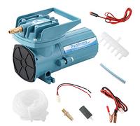Poafamx DC 12V Pond Air Pump 18W Oxygen Aerator 10gal/min Air Output with Car Cable for Outdoor Fishing, Aquarium, Fish Tank, Fountain, Seafood Restaurant