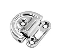 POAHNCU 6/8/10mm Boat Recessed Hatch D Shape Pull Handle 316 Stainless Steel Flush Lift Ring Deck Hatch Pull Handle Marine Hardware,for Boat RV Accessories(M10)