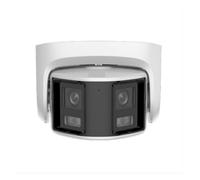 POAHNCU Outdoor Camera, Compatible 4K 8MP 180° Panoramic Camera 2-way Audio Human Detection Card,Colour Night Vision