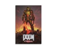 POALXFGB Doom Poster Poster Decorative Painting Canvas Wall Posters And Art Picture Print Modern Family Bedroom Decor Posters 12x18inch(30x45cm)