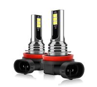 POANBCGY 2pcs Car Front Fog Lamp Bulb H8 H11 H16 3030SMD 6000K White For Chevrolet Captiva 2006-2012 For Cruze 2009-2019 Dustproof