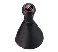 POANBCGY Shift Ball Joint 5 Speed Car Gear Shift Knob Leather Boot Gaiter Cover for Polo Classic 6N 6N2 1996 1997 1998 1999 2000 2001